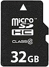 MicroSD-muistikortti 32 GB CL10